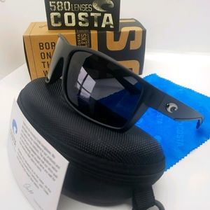 Costa Reefton's black w grey lens